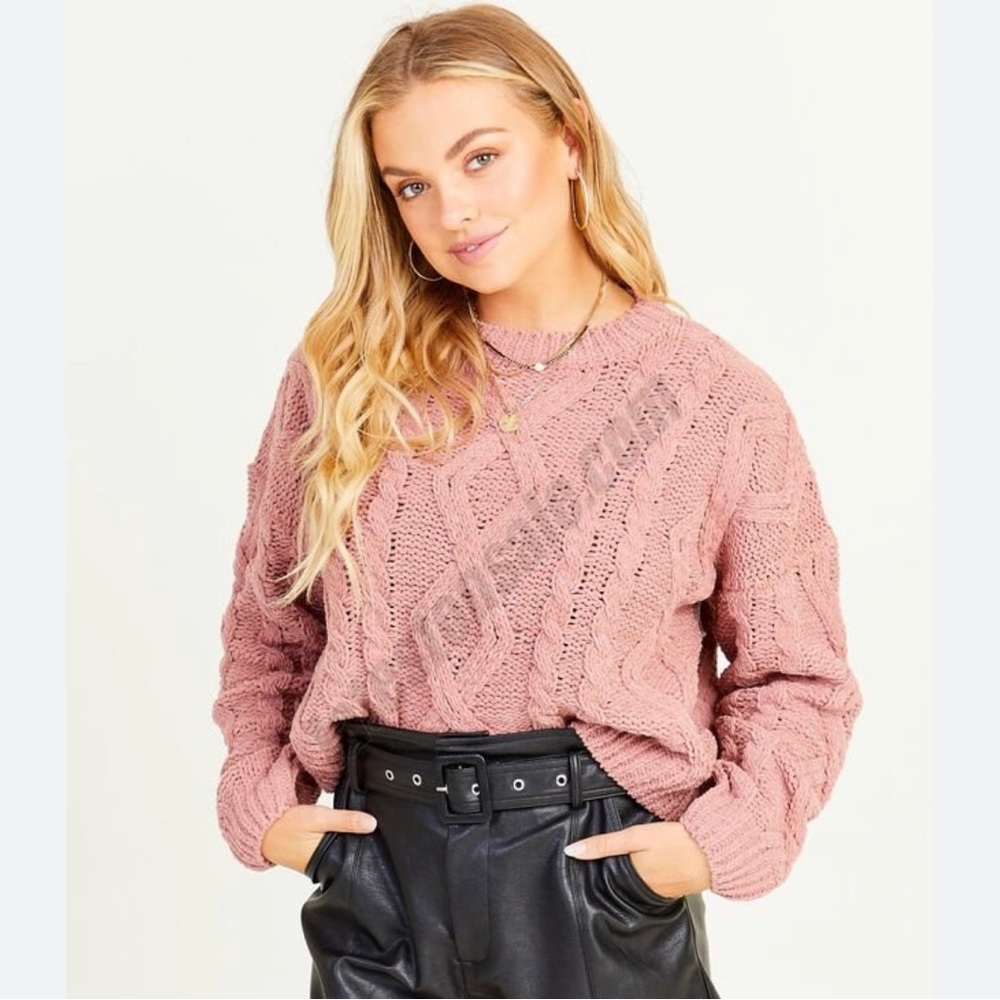 Altar’d State cable knit sweater
